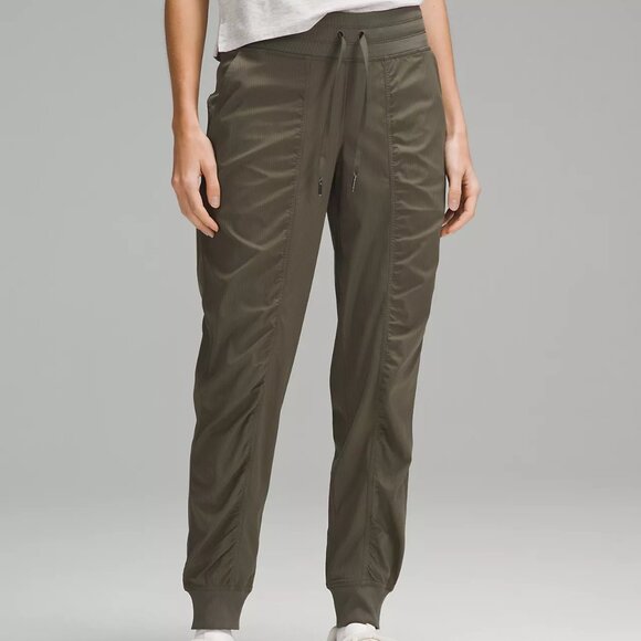 Lululemon Dance Studio Mid-Rise Jogger Full Length - Army Green - Size 4 - Picture 1 of 4